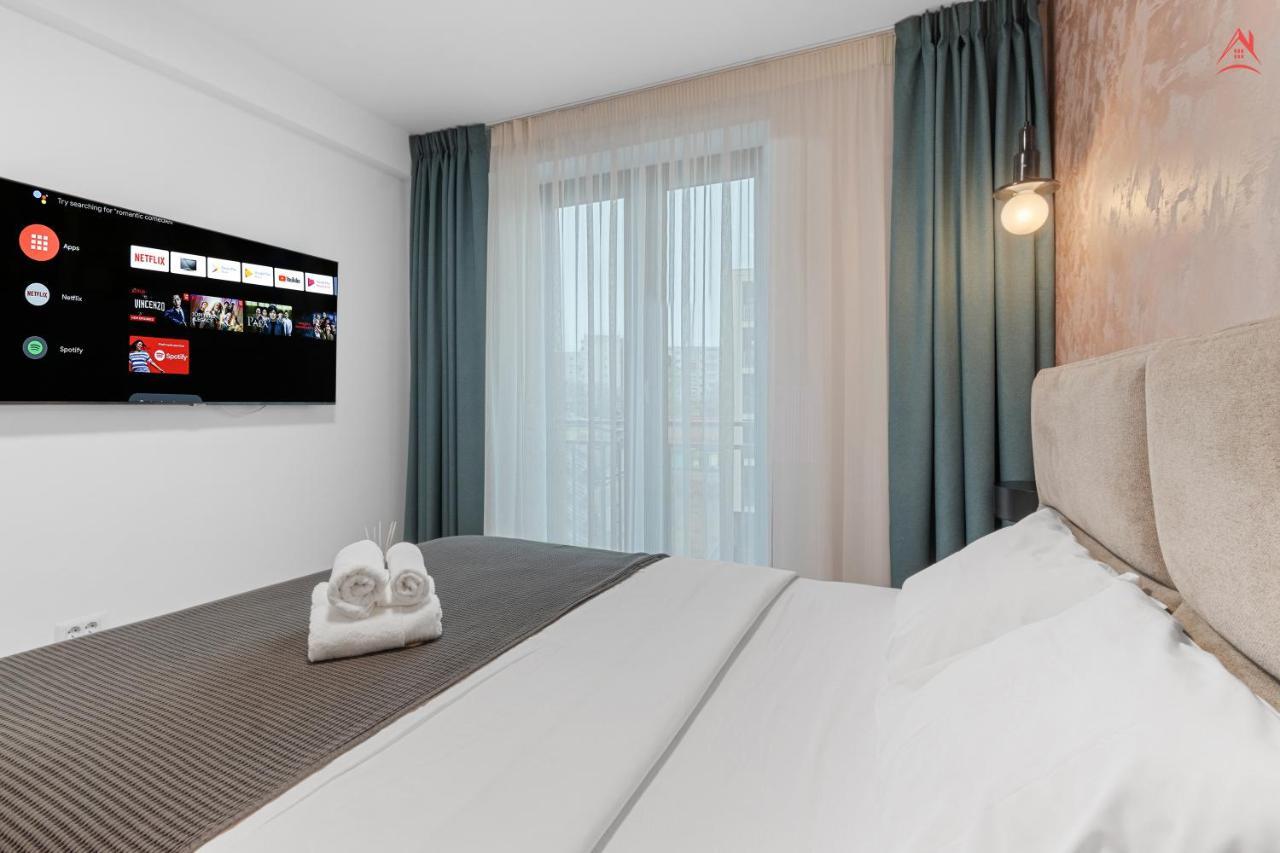 Apartament Opera Residence - Cismigiu, Eroilor, Free Private Parking บูคาเรสต์ ภายนอก รูปภาพ